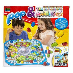 The Marbles LUDO Не се сърди човече със стъклени топчета 