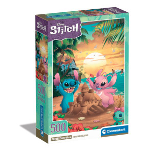 CLEMENTONI 500ч. Пъзел Disney Stitch