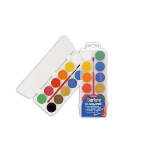 Акварелни бои - 12 цвята