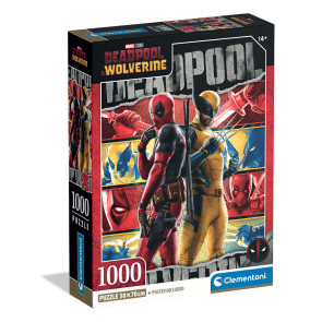CLEMENTONI 1000ч. Пъзел Marvel Deadpool