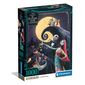 CLEMENTONI 1000ч. Пъзел Nightmare Before Christmas