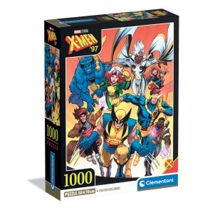 CLEMENTONI 1000ч. Пъзел 1000 MARVEL XMEN COMPACT BOX