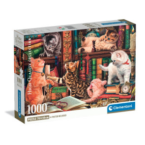CLEMENTONI 1000ч. Пъзел CURIOUS WHISKERS