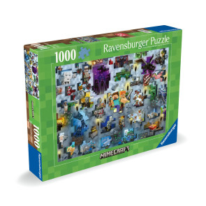 Ravensburger Challenge Minecraft пъзел 1000 части