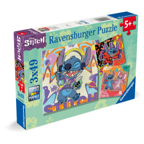 Ravensburger Disney Стич пъзел 3 в 1