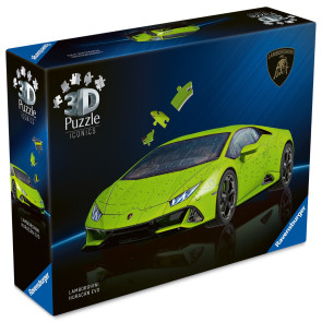 Ravensburger Iconics Lamborghini Huracán EVO Green 3D пъзел