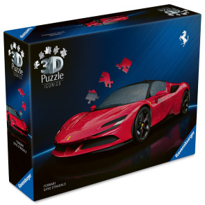 Ravensburger Iconics Ferrari SF90 Stradale 3D пъзел