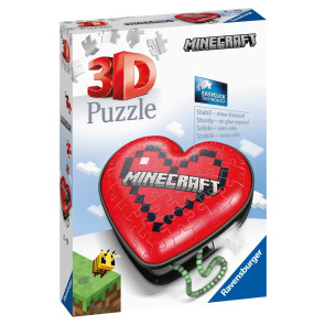 Ravensburger Minecraft кутия за бижута 3D пъзел