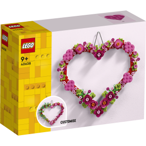LEGO Украшение сърце 40638