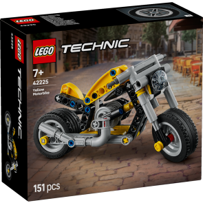 LEGO Technic Жълт мотоциклет 42225