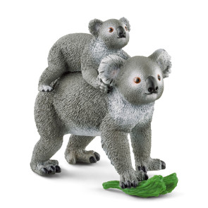 SCHLEICH Майка коала с малко