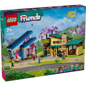 LEGO Friends Семейните къщи на Оли и Пейсли 42620