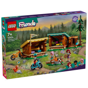 LEGO Friends Лагер за приключения – уютните хижи 42624