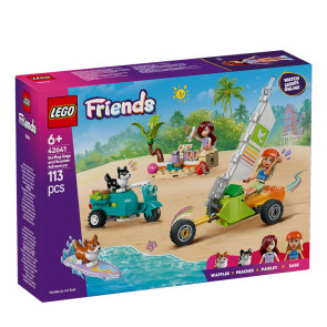 LEGO Friends Сърфиращи кучета и приключение със скутер 42641