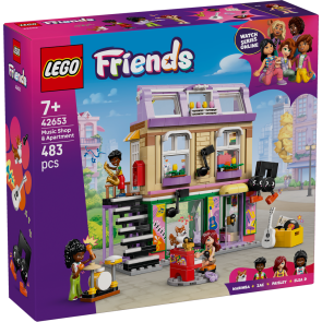 LEGO Friends Музикален магазин и апартамент 42653