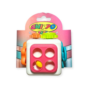 Забавен цветен куб с 6 игри