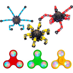 POP spinner Octopus! Fidget - антистрес спинър с пукащи балончета