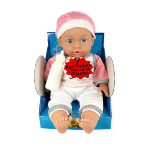 CHIPPO TOYS Бебе Мия Бамбина пее и говори 30см.