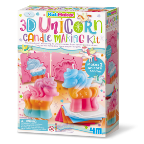 4m KidzMaker Направи Сам - Свещички Еднорог