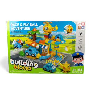 Сет Конструктор - Полицейски и Въздушен спасителен център 93 части