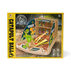 Екшън игра катапулт - Уцели динозаврите