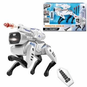 ROBOTIC DOG-S R/C Четирикрак робот изстрелващ стрели с дистанционно