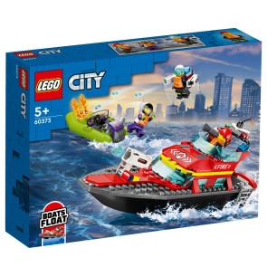LEGO City Пожарникарска спасителна лодка 60373