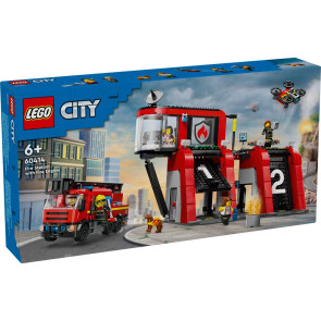 LEGO City Пожарна команда и пожарникарски камион 60414