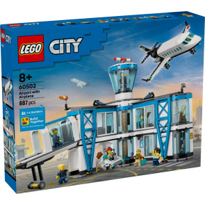 LEGO City Летище със самолет 60502