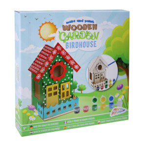 GRAFIX Дървена къщичка за птици