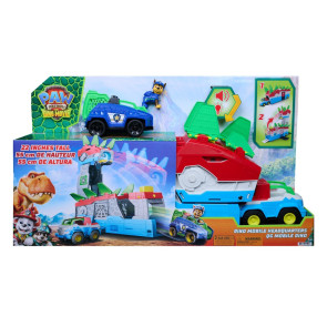 SM PAW PATROL THE DINO MOVIE Мобилна Щабквартира С Фигура На Чейс И Две Коли