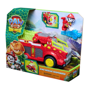SM PAW PATROL THE DINO MOVIE Пожарна С Фигура На Маршал