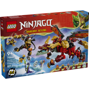 LEGO Ninjago Трансформиращият се дракон на Огнената 71868