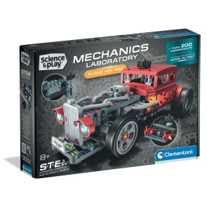 CLEMENTONI MECHANICS LABORATORY Конструктор Flam Hot Rod 200ч.