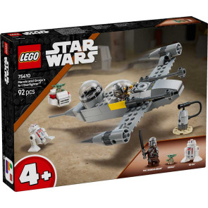 LEGO Star Wars Изтребител N-1 на Мандо и Грогу 75410