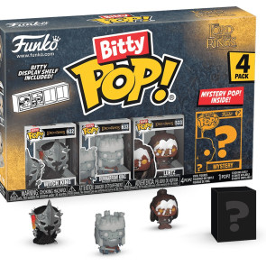 FUNKO BITTY POP 4-PACK The Lord Of The Rings Кралят-магьосник на Ангмар, Кралят на мъртвите, Лурц, Mystery Pop