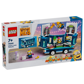 LEGO Despicable Me 4 Музикалния парти бус на миньоните 75581