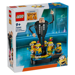 LEGO Despicable Me 4 Гру и миньони от тухлички 75582