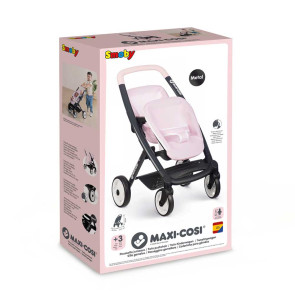 Smoby Maxi-Cosi Количка за кукли близнаци - розова
