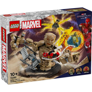 LEGO Marvel Спайдърмен срещу Пясъчния човек Последната битка 76280