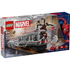 LEGO Marvel Спайдърмен срещу Док Ок сцена в метрото 76321