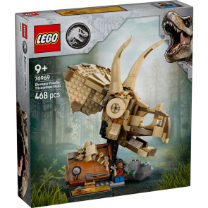 LEGO Jurassic World Вкаменелости от динозаври череп на трицератопс 76969