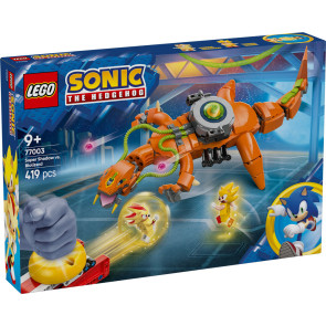 LEGO Sonic the Hedgehog Super Shadow срещу Biolizard 77003