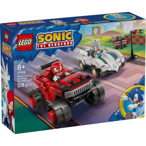 LEGO Sonic the Hedgehog Колата на Silver срещу чудовищния камион на Нъкълс 77118