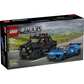 LEGO Speed Champions Jaguar Project 7 и Land Rover Defender 77264