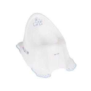 CHIPOLINO TEGA BABY Анатомично музикално гърне ЗАЙЧЕТА БЯЛ