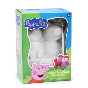 Peppa Pig 3D касичка за оцветяване