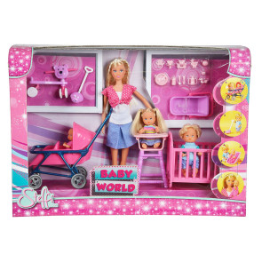 Steffi LOVE Кукла с три бебета