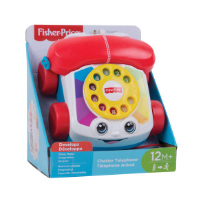 Fisher Price Занимателна играчка ТЕЛЕФОН С ШАЙБА