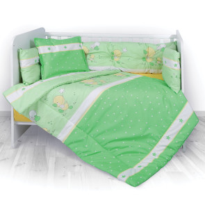 LORELLI Classic Сет Лили от 5 части за легло 60/120 см. РАНФОРС МАЛКИ ПАТЕТА РЕЗЕДА